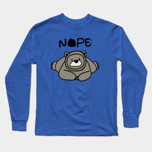 NOPE Polar Bear Long Sleeve T-Shirt